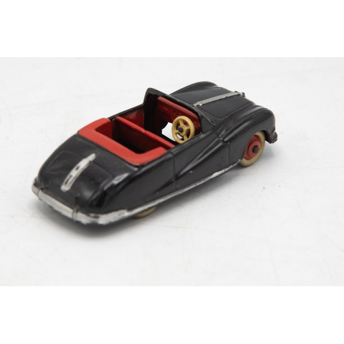 3065 - Dinky Toys 106 Austin Atlantic Convertible, black body with red interior, scarce black version of th... 