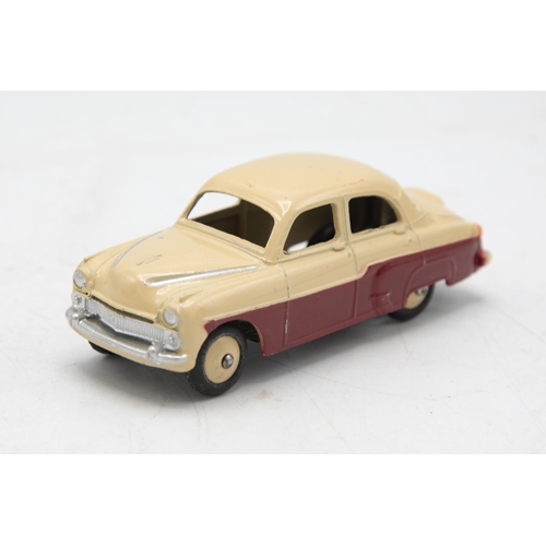 3066 - Dinky Toys 164 Vauxhall Cresta Saloon, two-tone maroon and cream, correct colour spot on crisp box, ... 