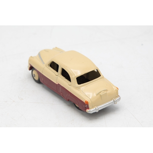 3066 - Dinky Toys 164 Vauxhall Cresta Saloon, two-tone maroon and cream, correct colour spot on crisp box, ... 