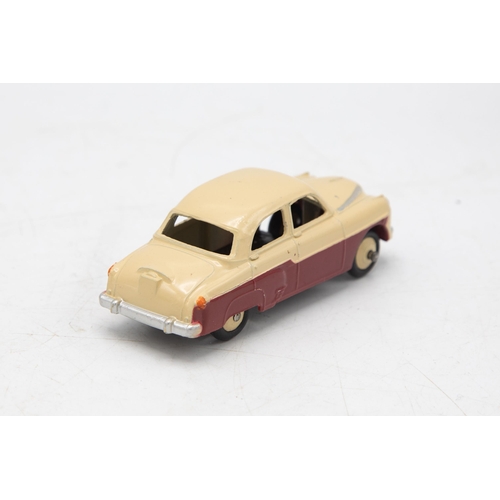 3066 - Dinky Toys 164 Vauxhall Cresta Saloon, two-tone maroon and cream, correct colour spot on crisp box, ... 