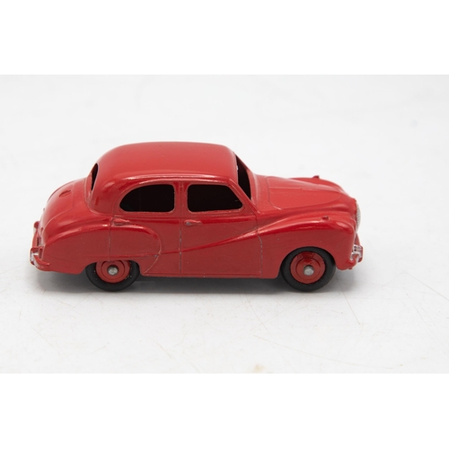 3068 - Dinky Toys 40J Austin Somerset Saloon, red, crisp box ,very early issue (old 1940s numbering system)... 