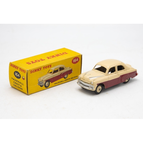 3069 - Dinky Toys 164 Vauxhall Cresta Saloon, crisp box, correct colour spot, near mint and boxed