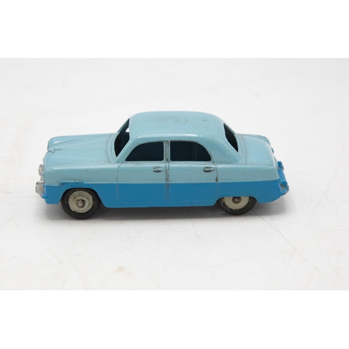 3070 - Dinky Toys  162, Ford Zephyr Saloon, light and dark blue two-tone, crisp box with correct colour spo... 