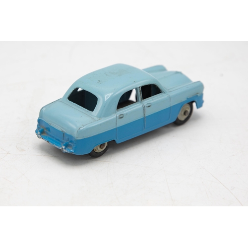 3070 - Dinky Toys  162, Ford Zephyr Saloon, light and dark blue two-tone, crisp box with correct colour spo... 