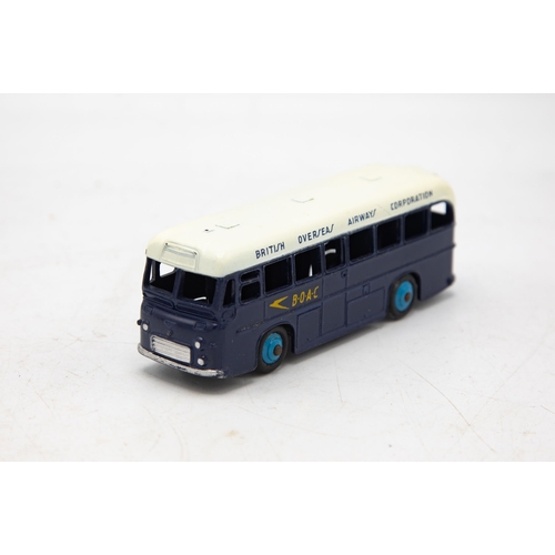 3081 - Dinky Toys  283 B.O.A.C Coach, with British  Overseas Airways Corporation roof-line 'transfer' very ... 