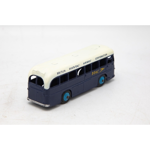 3081 - Dinky Toys  283 B.O.A.C Coach, with British  Overseas Airways Corporation roof-line 'transfer' very ... 