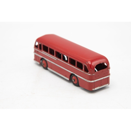 3082 - Dinky Toys 282, Duple Roadmaster Coach, model is virtually mint with slight rubbing of silver 'chrom... 