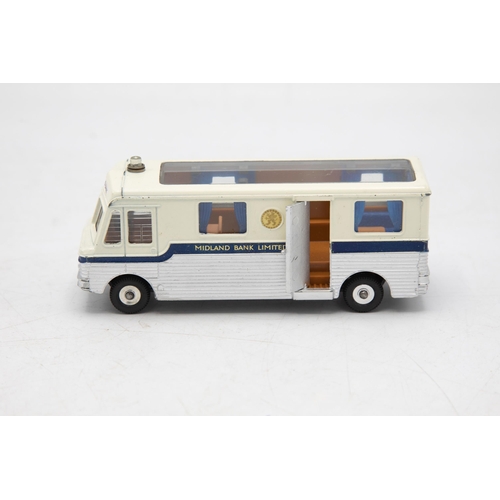 3085 - Dinky Toys 280 Midland Mobile Bank, panoramic roof, scarce model, very near Mint, no box