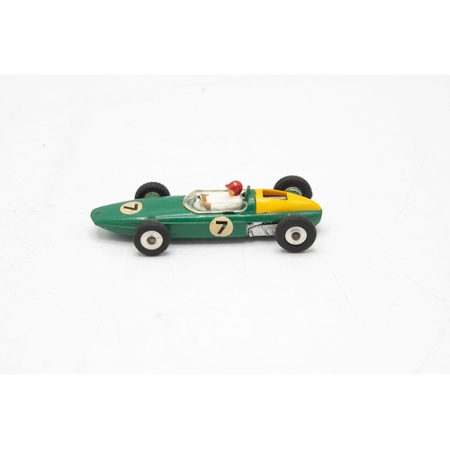 3093 - Dinky Toys 243 B.R.M Racing Car, one small end-flap missing, mint and boxed