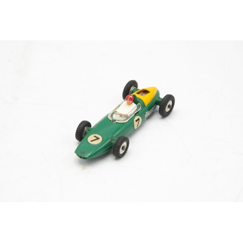 3093 - Dinky Toys 243 B.R.M Racing Car, one small end-flap missing, mint and boxed