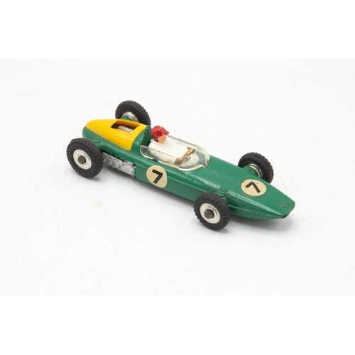 3093 - Dinky Toys 243 B.R.M Racing Car, one small end-flap missing, mint and boxed