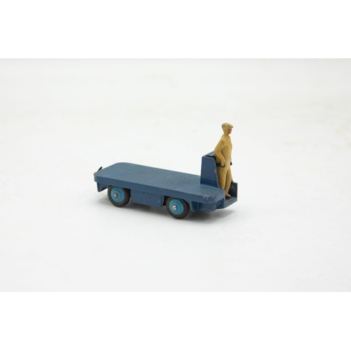 3107 - Dinky Toys 400 B.E.V Electric Truck, crisp box, dark blue version, excellent and boxed