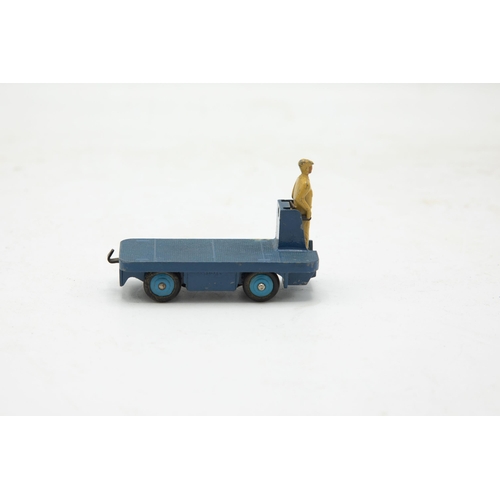 3107 - Dinky Toys 400 B.E.V Electric Truck, crisp box, dark blue version, excellent and boxed