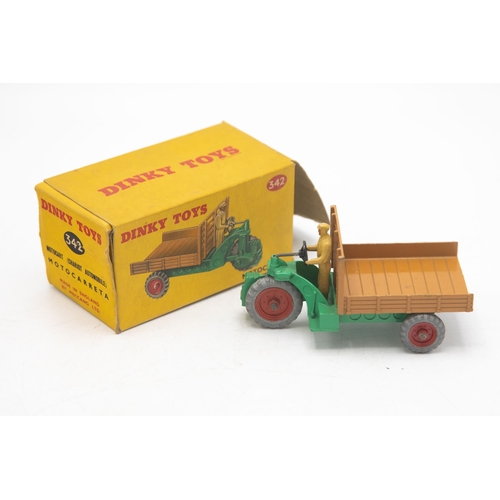 3108 - Dinky Toys 342 Motocart, 3-wheeler, mint model in excellent crisp box with one tape repair