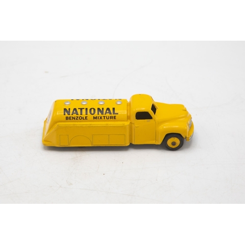 3112 - Dinky Toys 443 Studebaker Tanker 'National Benzole', transfer shows National Benzole Mixture. Excell... 