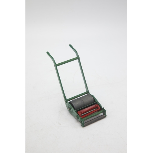 3114 - Dinky Supertoys 751 Lawn Mower, a delight when placed on a flat surface and moved, the revolving bla... 