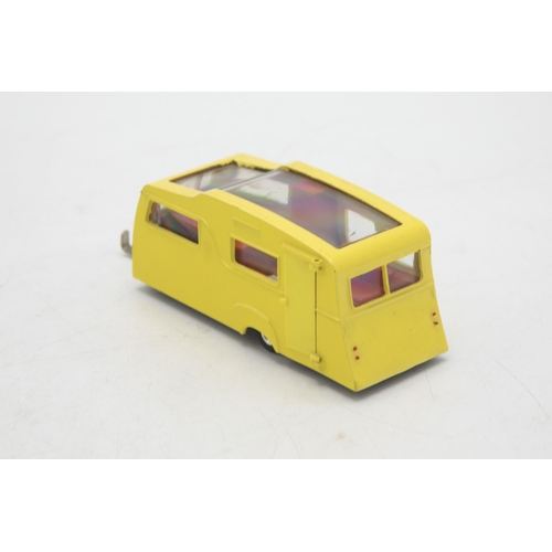 3115 - Dinky Toys 117 Four Berth Caravan with Transparent Roof, opening door, late type box, mint and boxed