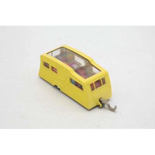 3115 - Dinky Toys 117 Four Berth Caravan with Transparent Roof, opening door, late type box, mint and boxed