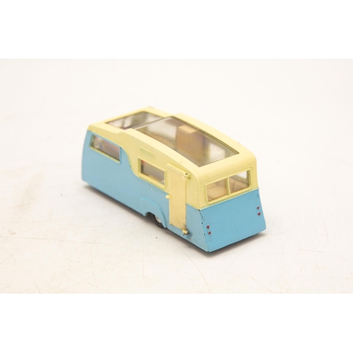 3117 - Dinky Toys 117 Four Berth Caravan, opening door, later panoramic sun-roof model, near mint and fair ... 