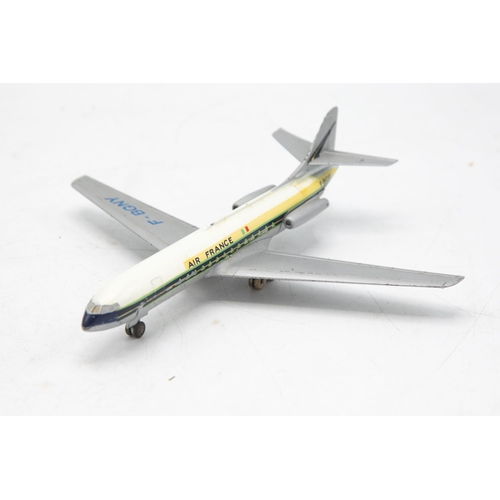 3124 - Dinky Supertoys 997 Caravelle SE 210 Airliner, Air France livery transfers almost perfect, minor pla... 