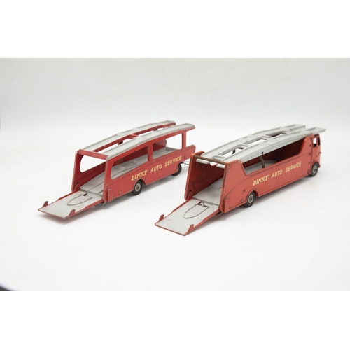 3132 - Dinky Supertoys 984 Car Carrier and 985  Trailer For Car Carrier, scarce items, 'Dinky Auto Service'... 