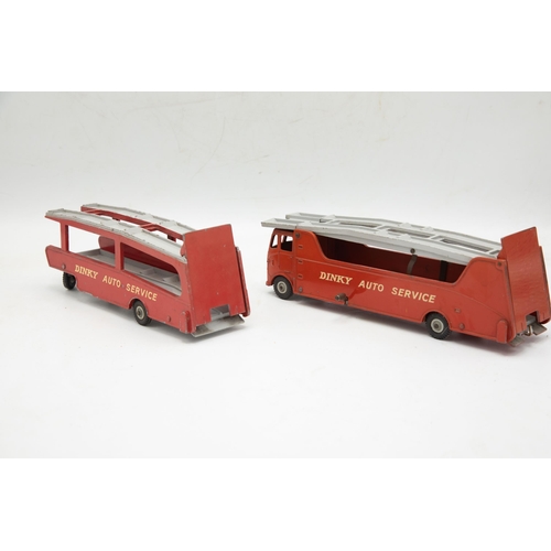 3132 - Dinky Supertoys 984 Car Carrier and 985  Trailer For Car Carrier, scarce items, 'Dinky Auto Service'... 