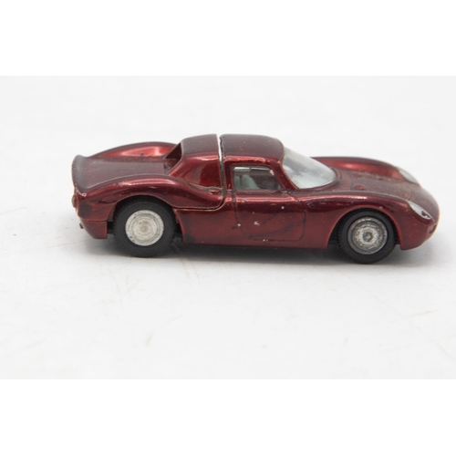 3138 - Dinky Toys mini Dinky 13, Ferrari 250 LM, model is mint, 1/64 scale, garage 'box' strap-downs presen... 