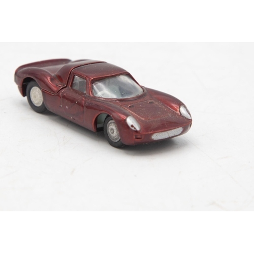 3138 - Dinky Toys mini Dinky 13, Ferrari 250 LM, model is mint, 1/64 scale, garage 'box' strap-downs presen... 