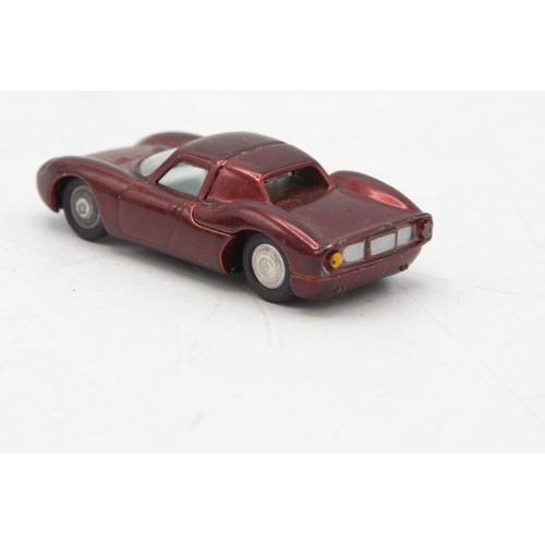 3138 - Dinky Toys mini Dinky 13, Ferrari 250 LM, model is mint, 1/64 scale, garage 'box' strap-downs presen... 