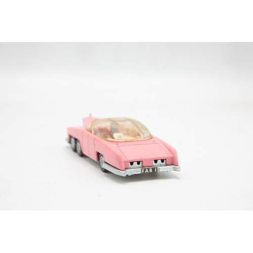 3152 - Dinky Toys 100 Lady Penelopes FAB 1 from TV series Thunderbirds, cast detailed wheel hubs, pink body... 