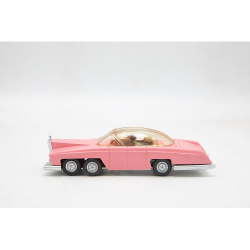 3152 - Dinky Toys 100 Lady Penelopes FAB 1 from TV series Thunderbirds, cast detailed wheel hubs, pink body... 