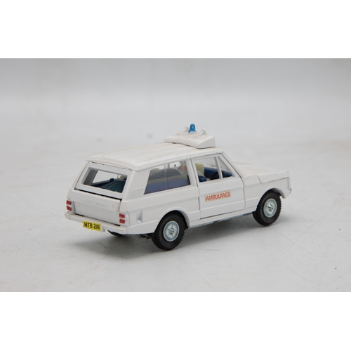 3159 - Dinky Toys 268 Range Rover Ambulance, with plastic stretcher patient, new old shop stock, 1974 numbe... 