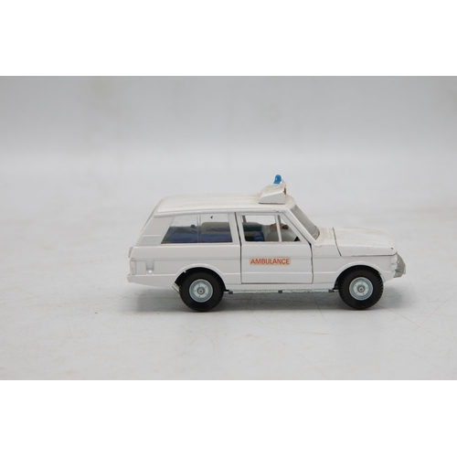 3159 - Dinky Toys 268 Range Rover Ambulance, with plastic stretcher patient, new old shop stock, 1974 numbe... 