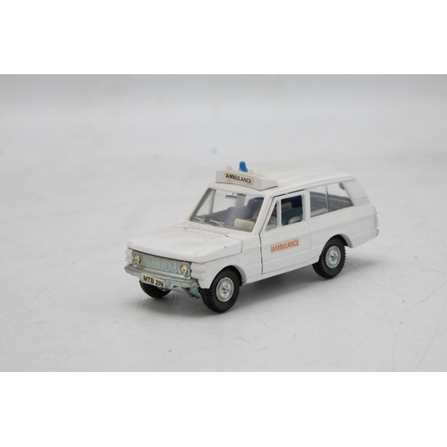 3159 - Dinky Toys 268 Range Rover Ambulance, with plastic stretcher patient, new old shop stock, 1974 numbe... 