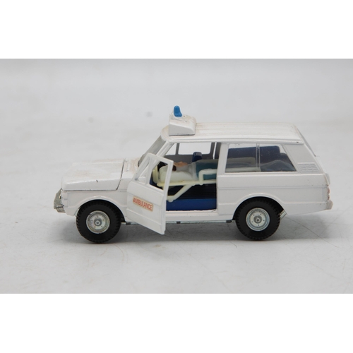 3159 - Dinky Toys 268 Range Rover Ambulance, with plastic stretcher patient, new old shop stock, 1974 numbe... 