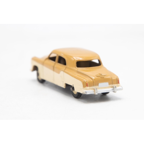 3166 - Dinky Toys 172 Studebaker Land Cruiser, two-tone correct colour spot on box, two end-flaps missing, ... 