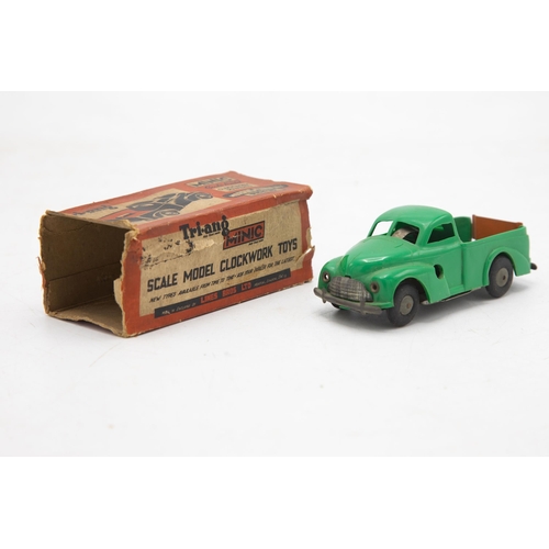 3188 - Tri-ang Minic Morris Cowley Pick Up, 'Clockwork Powered' near mint and part boxed