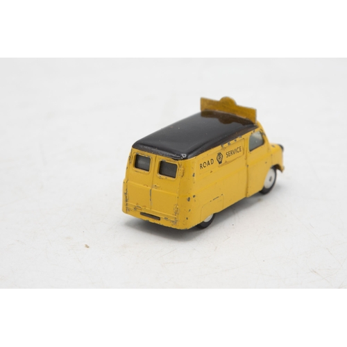 3197 - Corgi Toys 408 Bedford AA Road Service Van, some chips, main box end-flap missing, very good and box... 