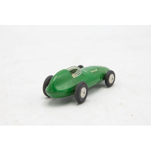 3201 - Corgi Toys 150 Vanwall Formula 1 Grand Prix racing car, both main end flaps price label damage, exce... 