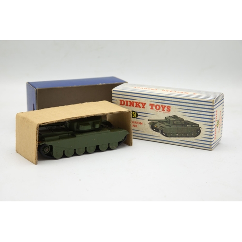 3215 - Dinky Toys Centurion Tank 651, comes with factory original internal packaging, mint and boxed