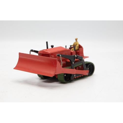 3216 - Dinky Supertoys 561 Blaw Knox Bulldozer, Re with original tracks - a superb example nestling in it's... 