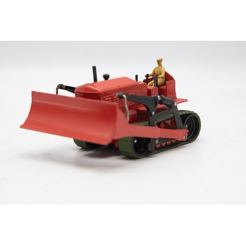 3216 - Dinky Supertoys 561 Blaw Knox Bulldozer, Re with original tracks - a superb example nestling in it's... 