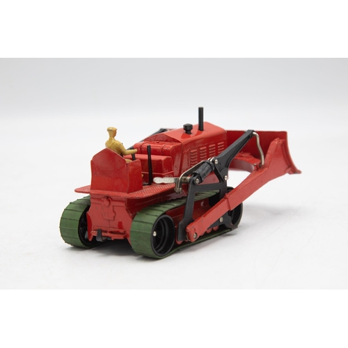 3216 - Dinky Supertoys 561 Blaw Knox Bulldozer, Re with original tracks - a superb example nestling in it's... 