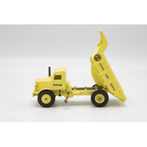 3217 - Dinky Supertoys 965 Euclid Rear Dump Truck, superb example, very early issue with monotone skip tran... 