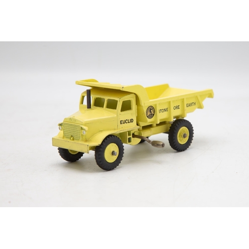 3217 - Dinky Supertoys 965 Euclid Rear Dump Truck, superb example, very early issue with monotone skip tran... 