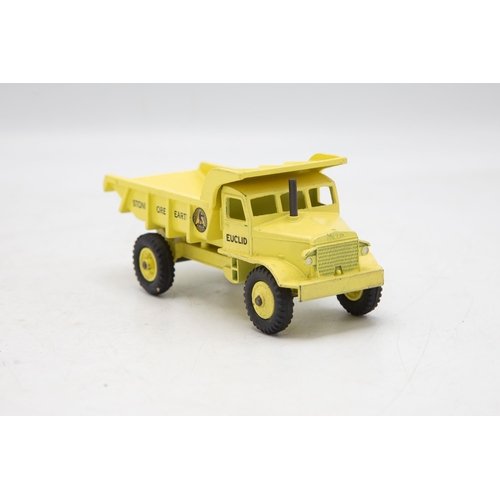 3217 - Dinky Supertoys 965 Euclid Rear Dump Truck, superb example, very early issue with monotone skip tran... 