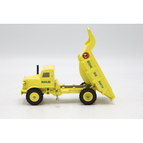 3218 - Dinky Supertoys 965 Euclid Rear Dump Truck, superb example, late issue with windows and coloured ski... 