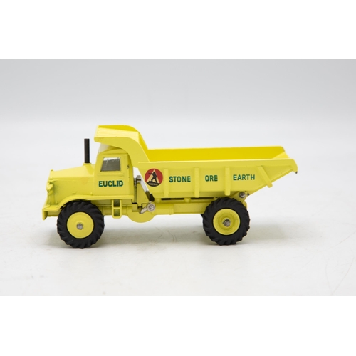 3218 - Dinky Supertoys 965 Euclid Rear Dump Truck, superb example, late issue with windows and coloured ski... 