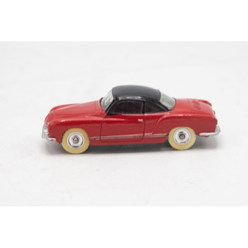 3225 - Dinky Toys 187 Volkswagen Karmann Ghia Coupe, in late type non-picture box, very near mint and boxed