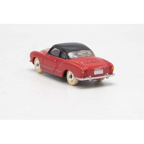 3225 - Dinky Toys 187 Volkswagen Karmann Ghia Coupe, in late type non-picture box, very near mint and boxed